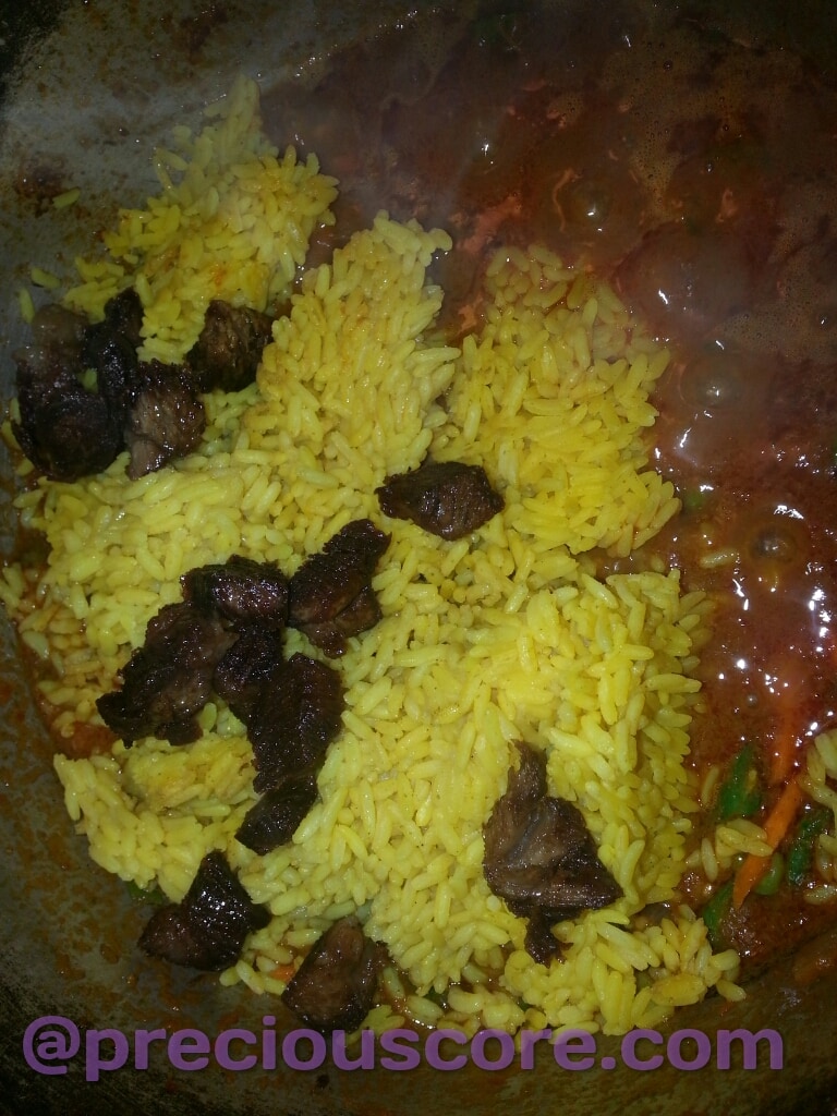 CAMEROON JOLLOF RICE: EASY METHOD | Precious Core