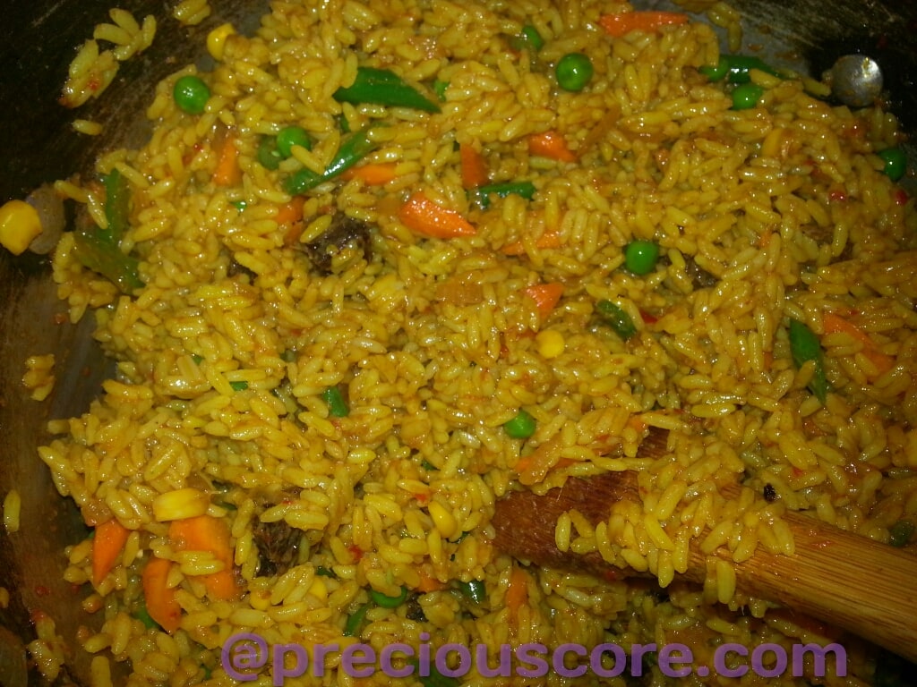 CAMEROON JOLLOF RICE EASY METHOD Precious Core