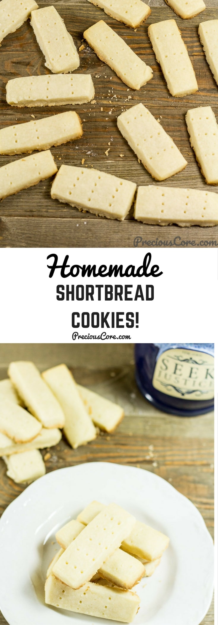 HOMEMADE SHORTBREAD COOKIES! Precious Core