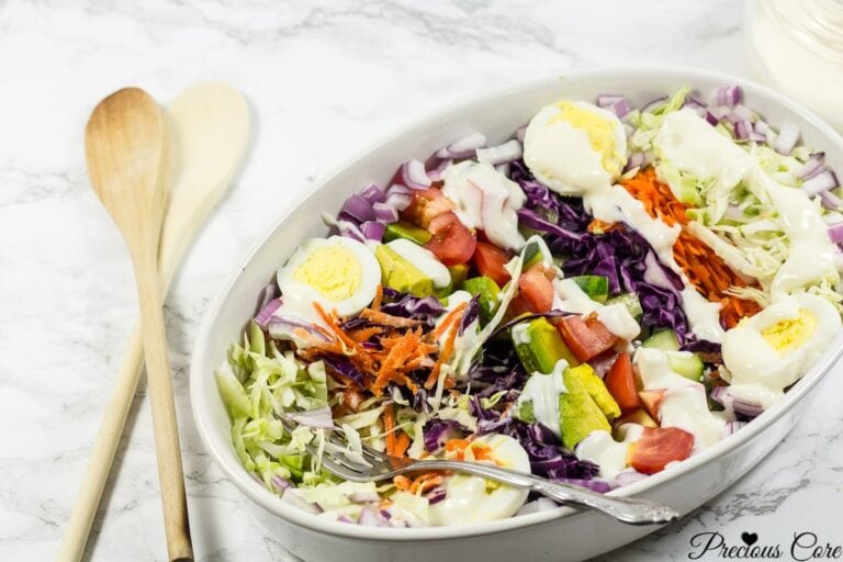 CAMEROONIAN VEGETABLE SALAD AND SALAD CREAM (+VIDEO) Precious Core