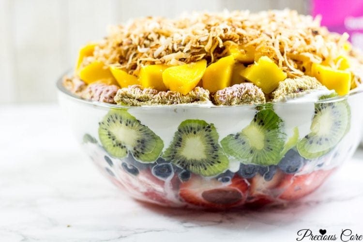 7 layer fruit salad precious core