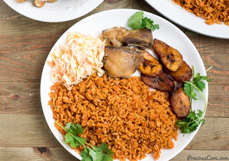 NIGERIAN JOLLOF RICE | Precious Core