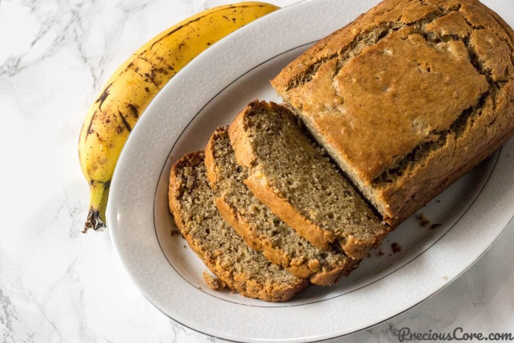 THE MOST DELICIOUS BANANA BREAD EASY MOIST BANANA BREAD RECIPE