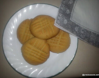 Peanut Butter Cookies on a plate