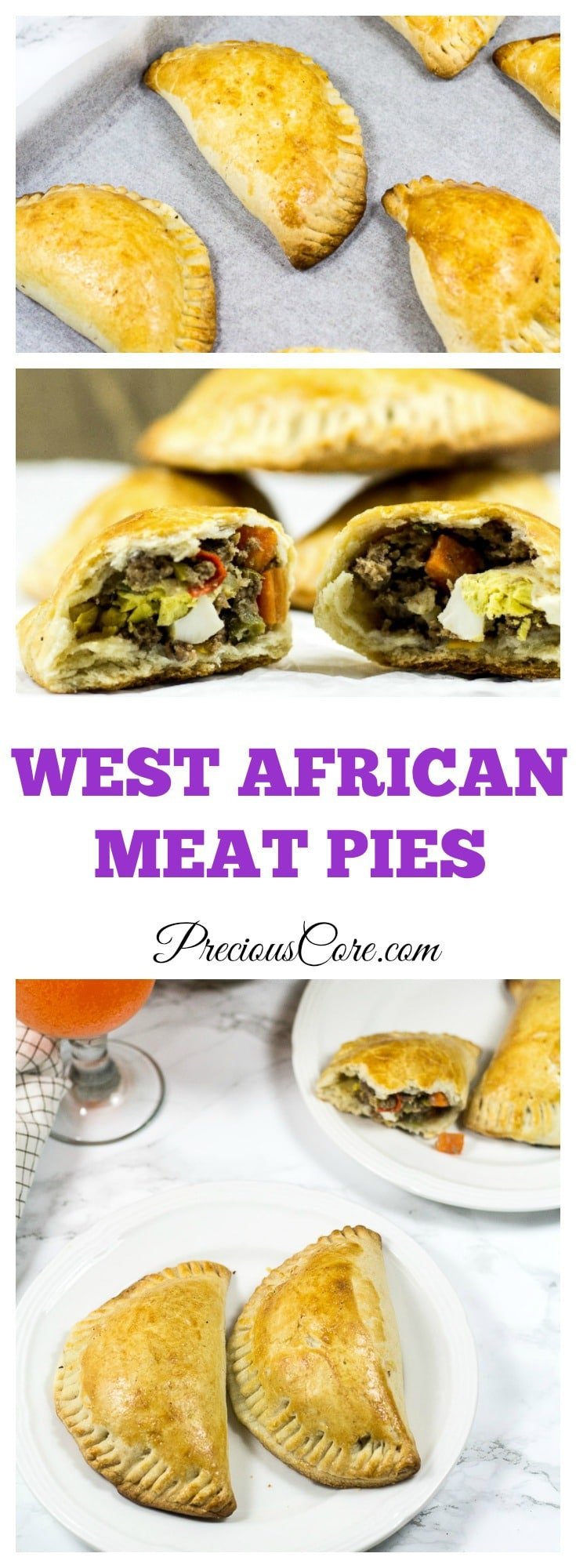 African style meat pies. Perfect appetizer for holiday season!