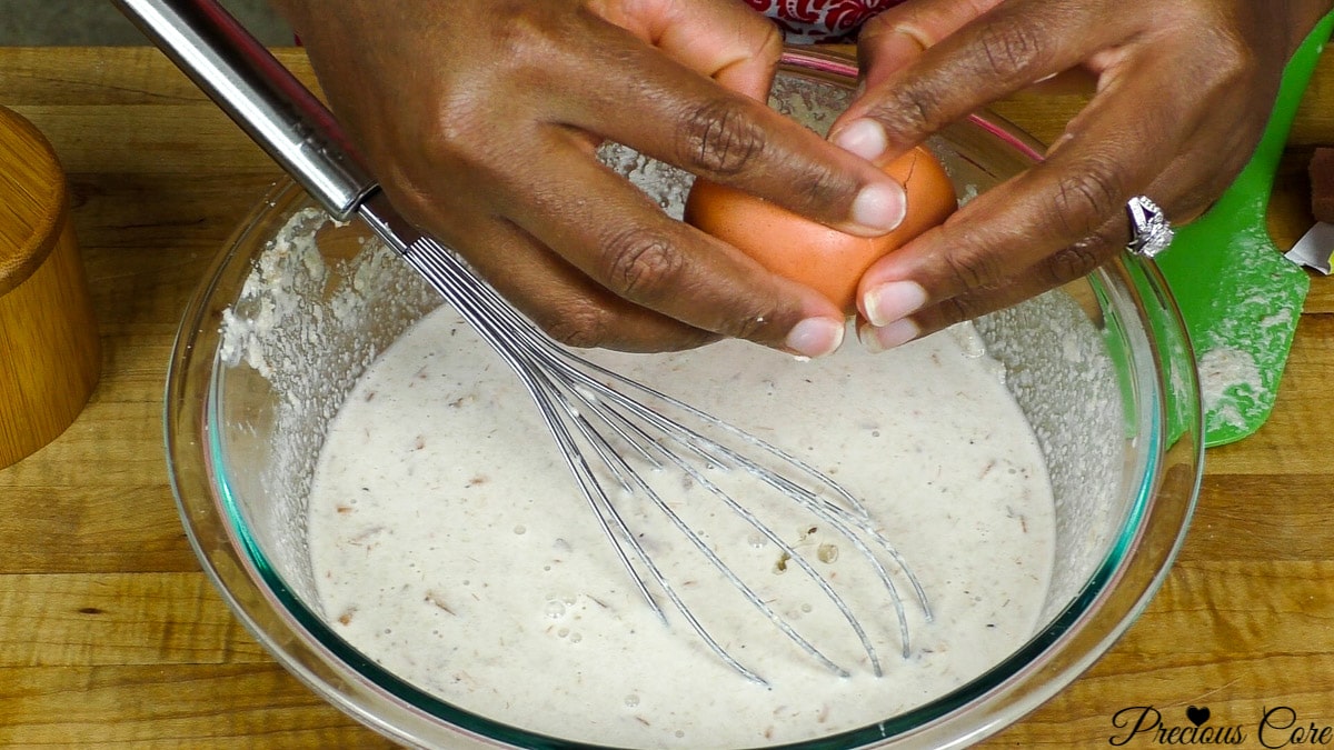 making egusi pudding 4