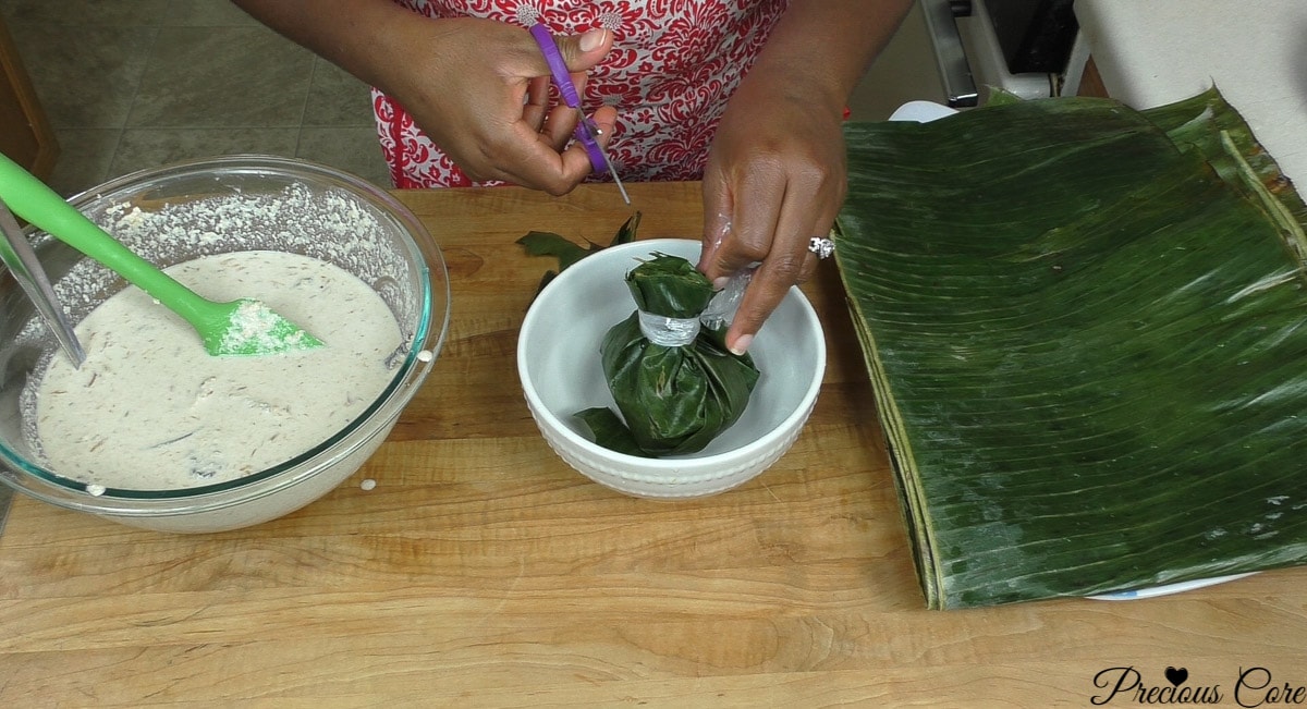 making egusi pudding 7