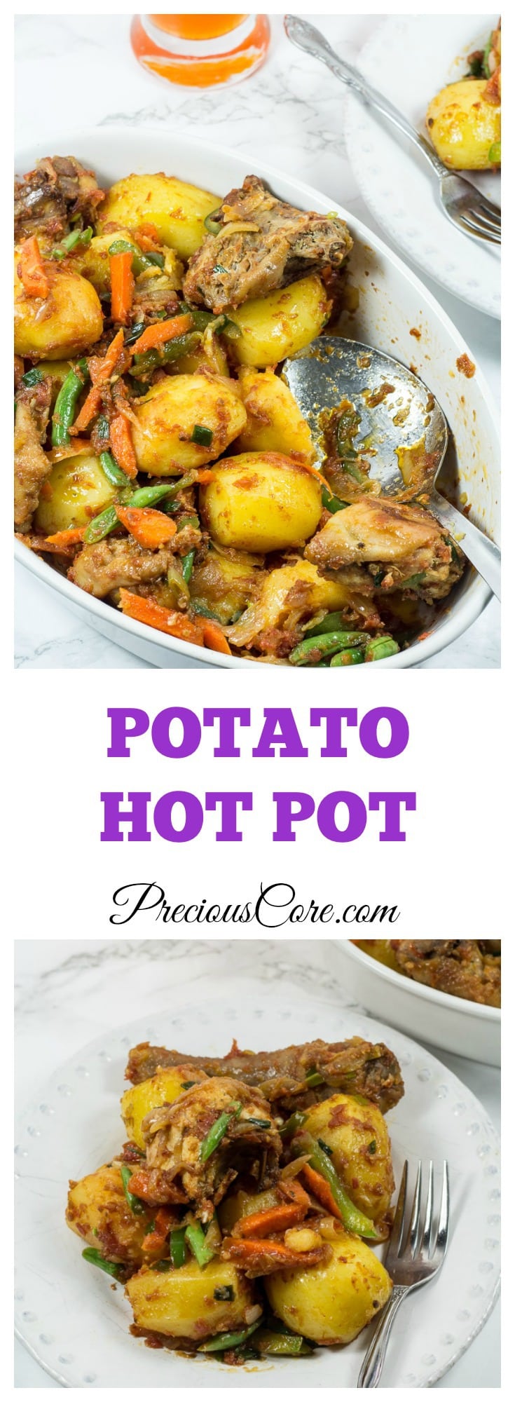 how to make potato hot pot