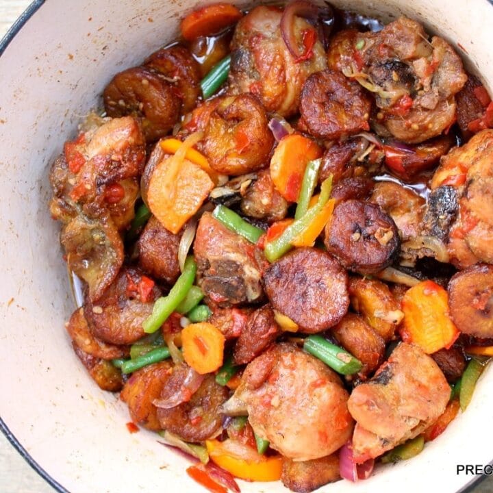 comment préparer un poulet dg