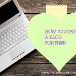 HOW TO START A BLOG FOR FREE