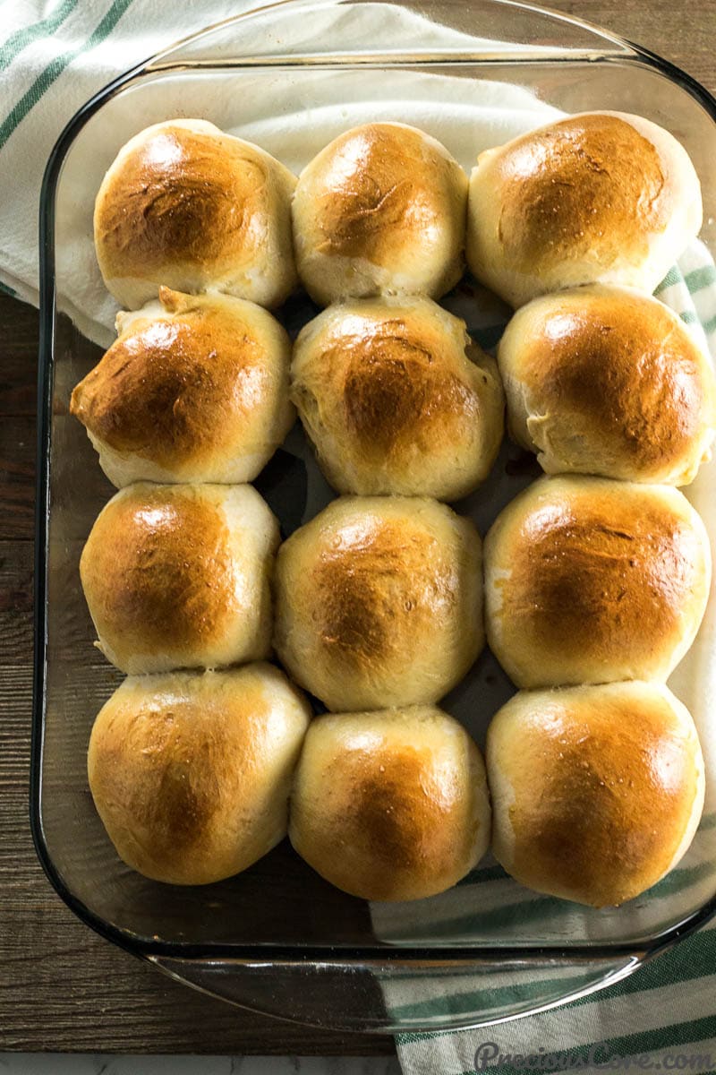 Homemade Sweet Dinner Rolls