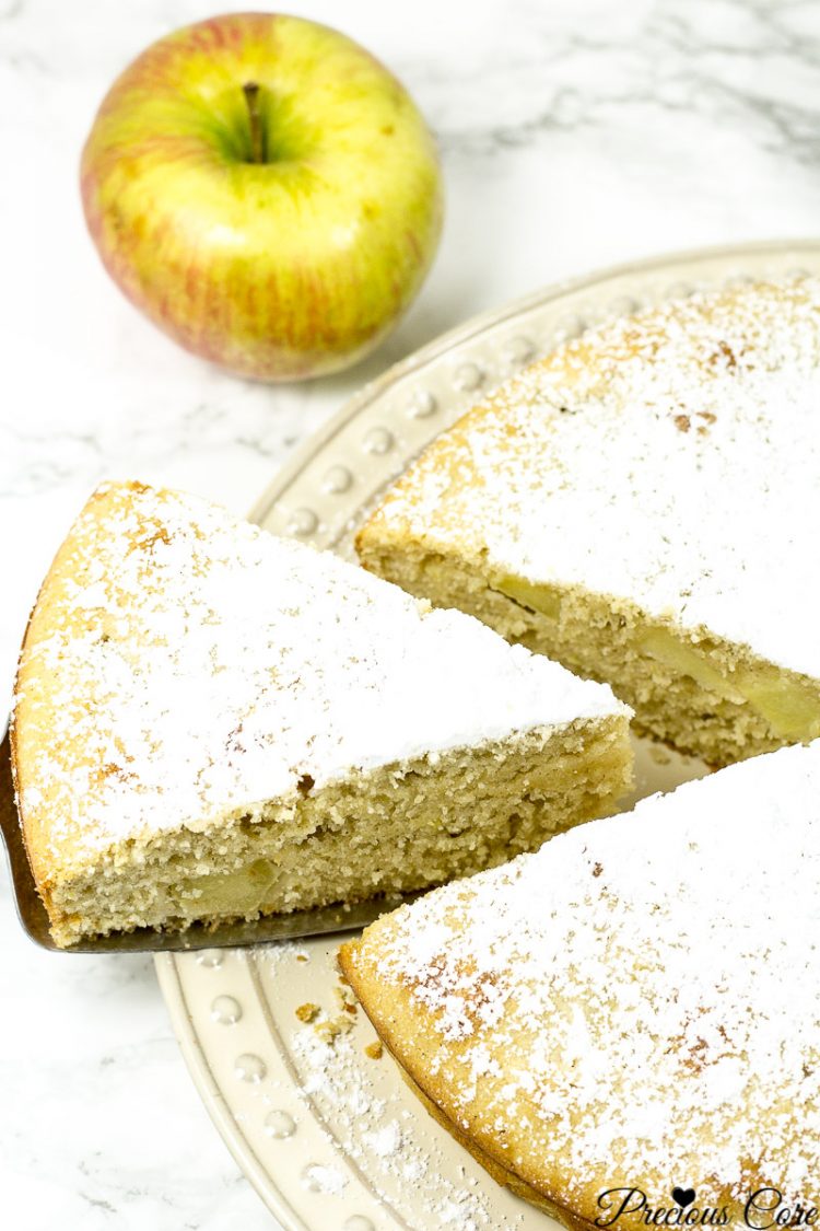 FRESH APPLE CAKE RECIPE | Precious Core