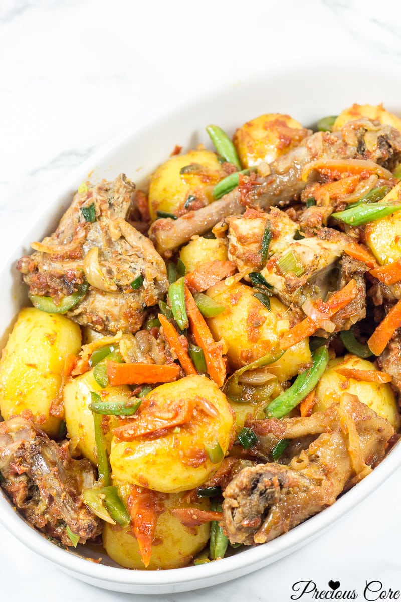 cameroon hot pot potatoes