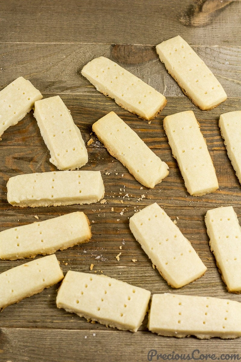 Homemade Shortbread Cookies!  Precious Core