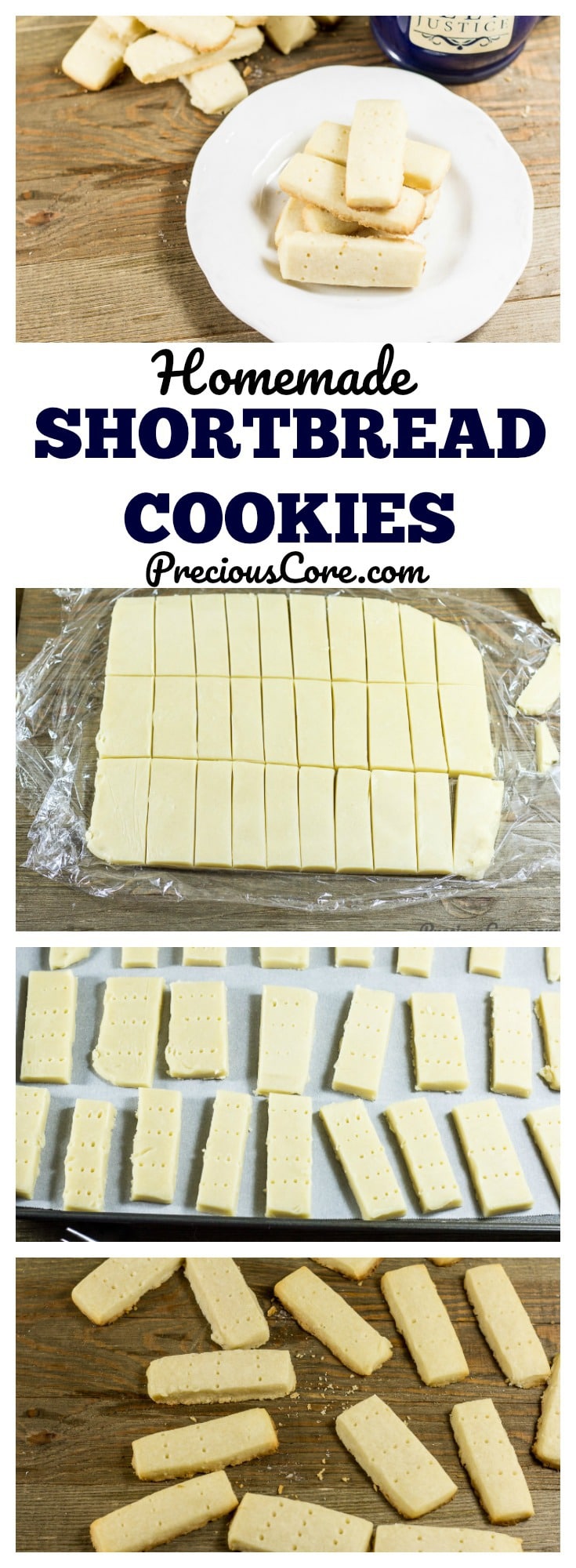Homemade Shortbread Cookies! | Precious Core