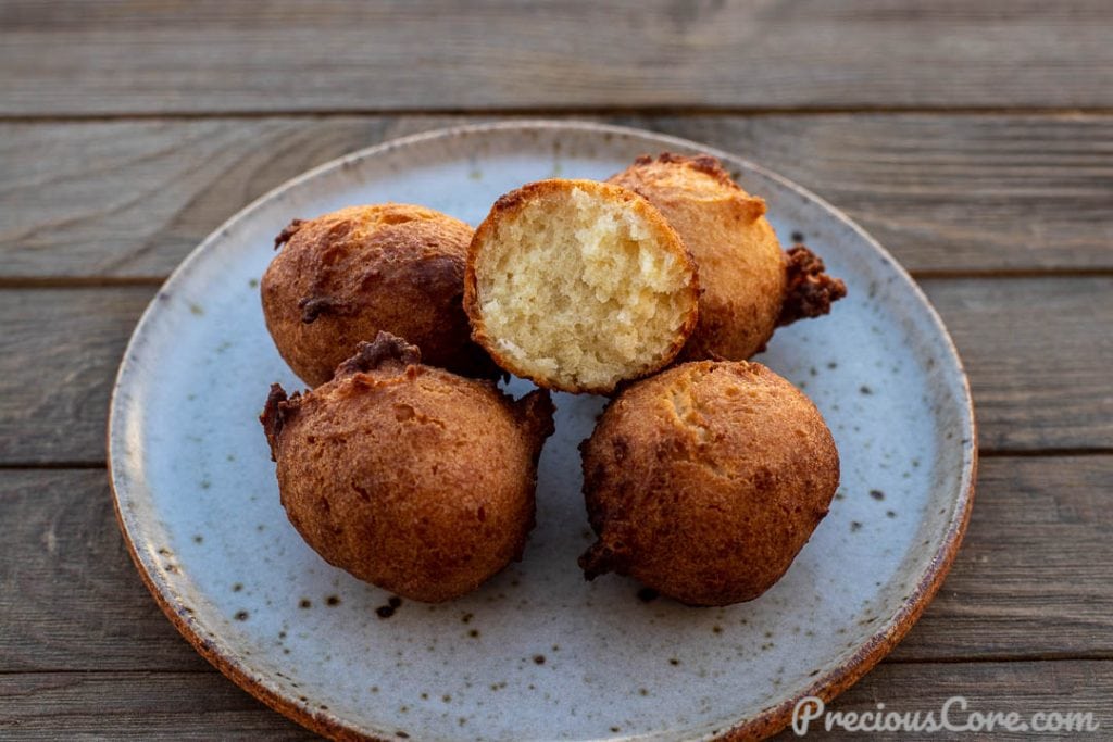 doughnuts on a plate