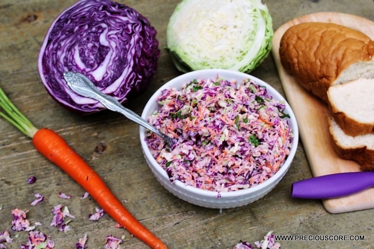 how to make coleslaw