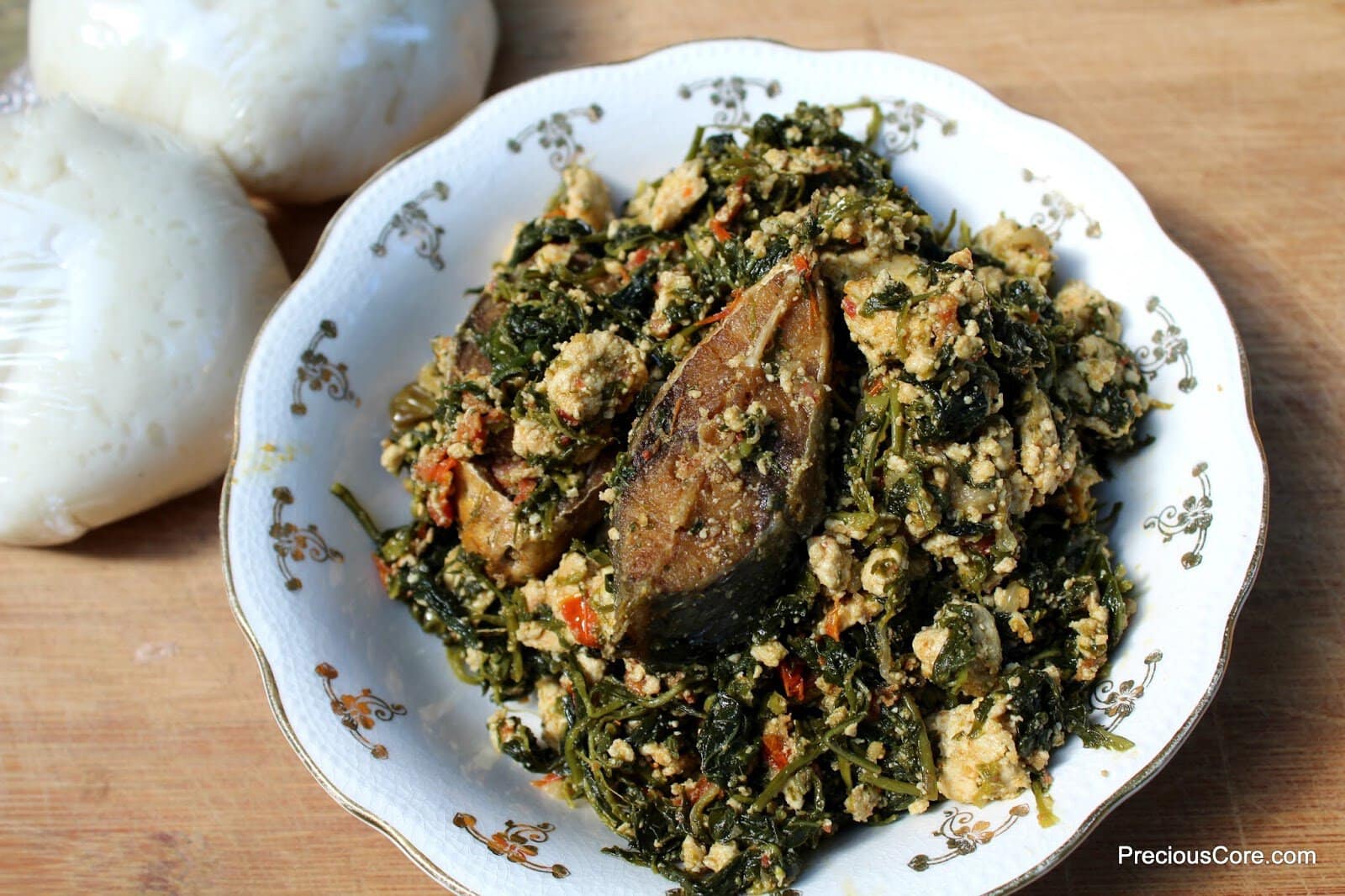 How to cook Njama Njama with Egusi
