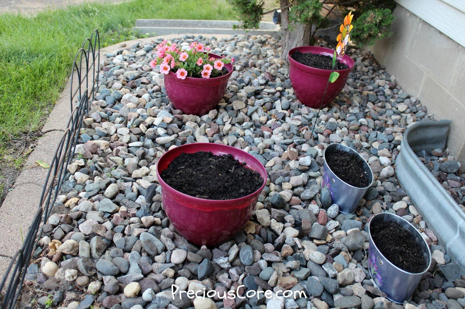 town home garden