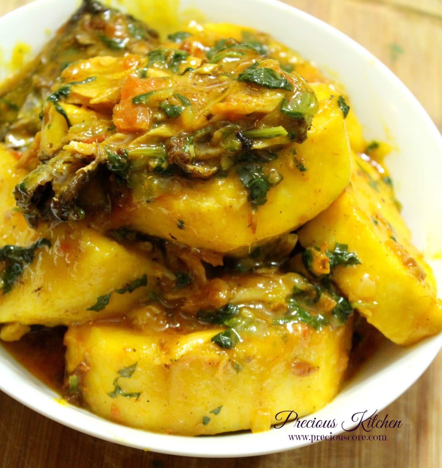 yam porridge recipe