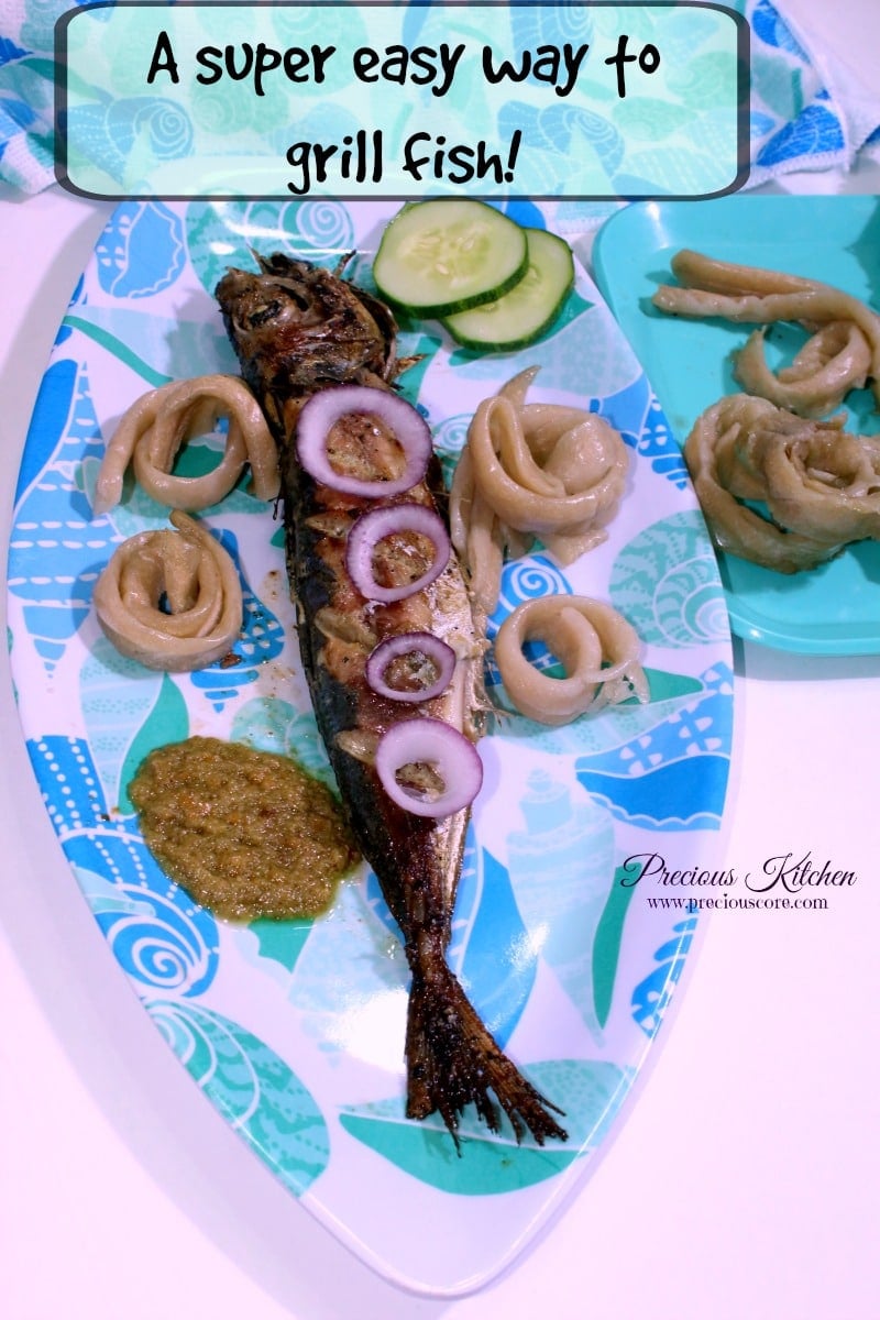 cameroon roasted fish easy method