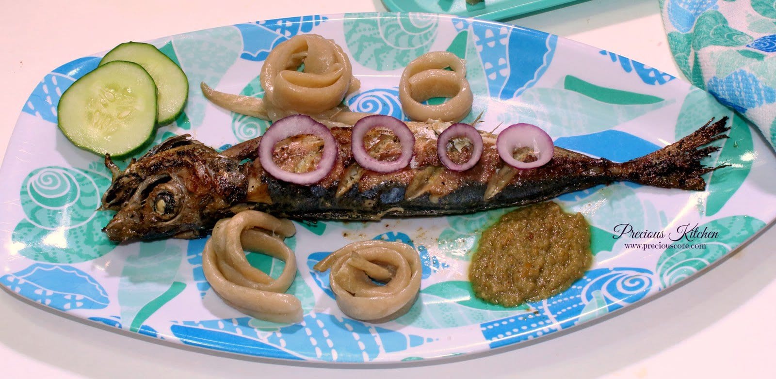 how to make roasted fish cameroon