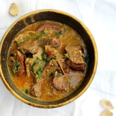 How to cook ogbono soup with okra