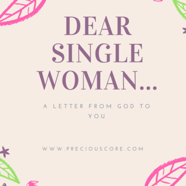 Dear single woman
