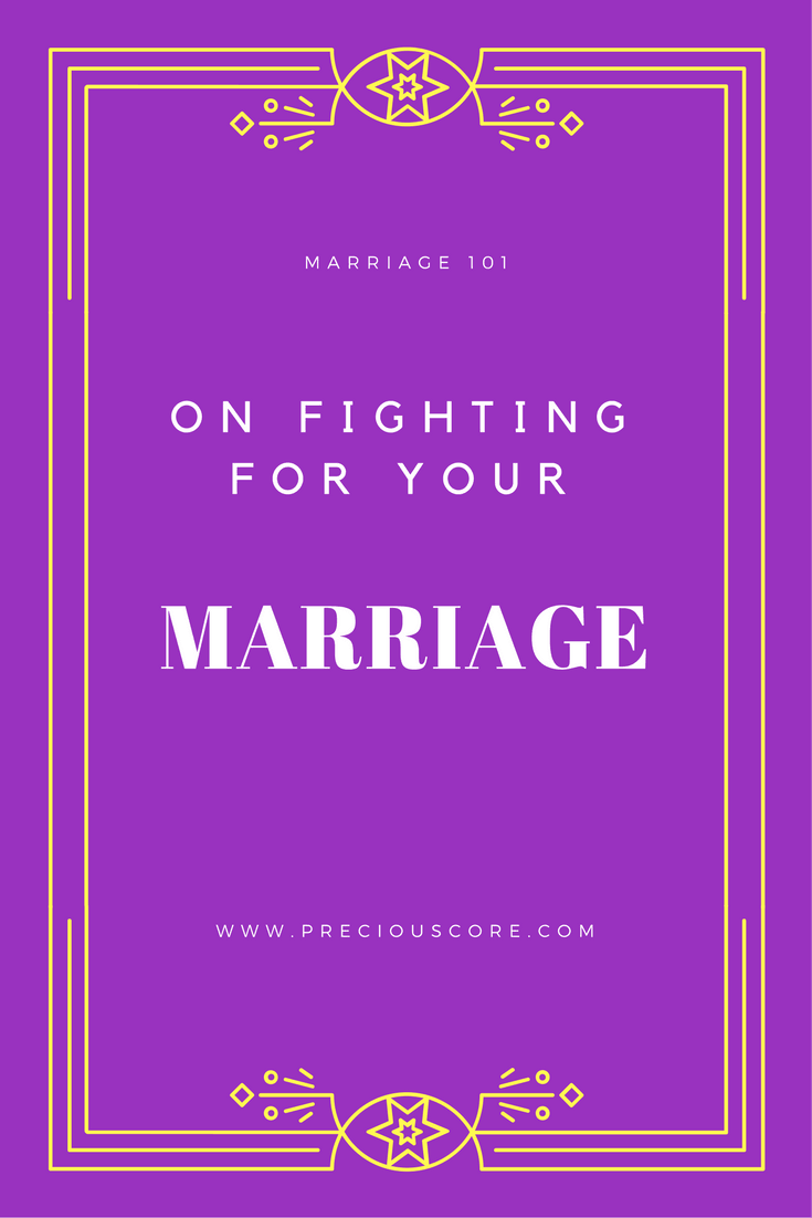 fighting for your marriage