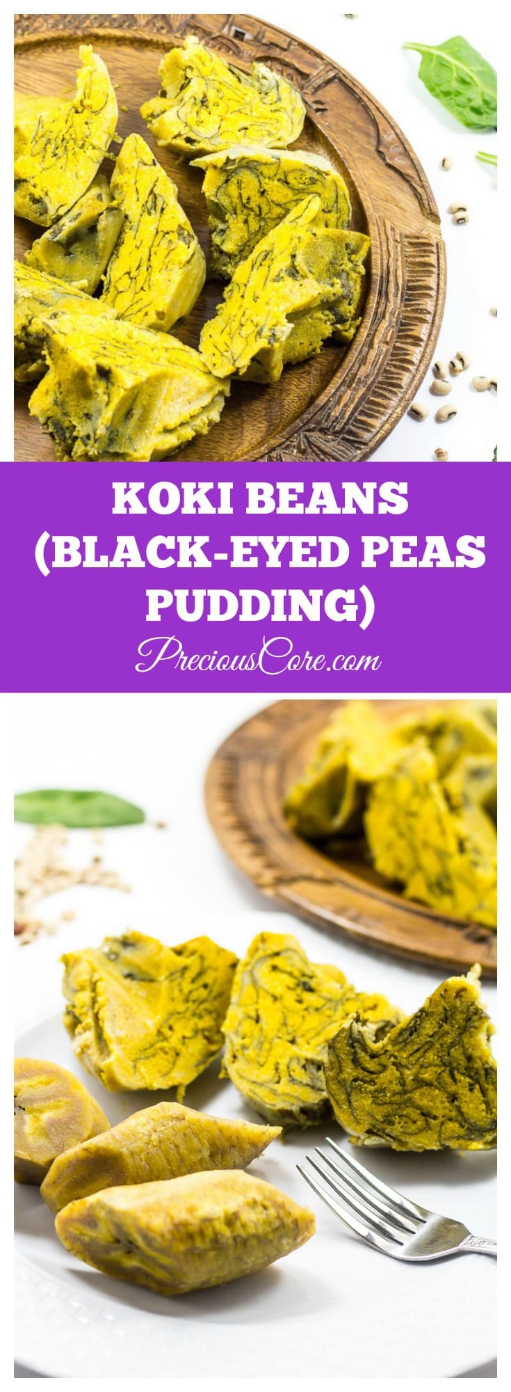 Koki beans (blackeyed peas pudding) - Precious Core