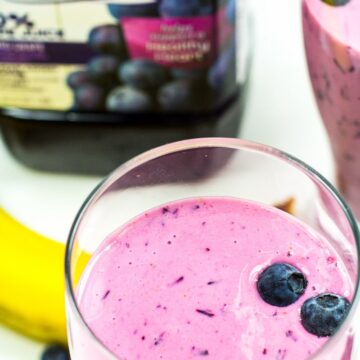 4-ingredient purple smoothie