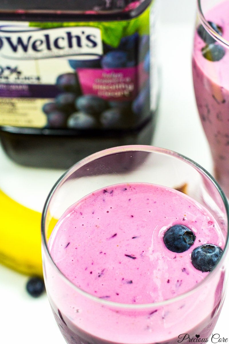 4-Ingredient Purple Smoothie