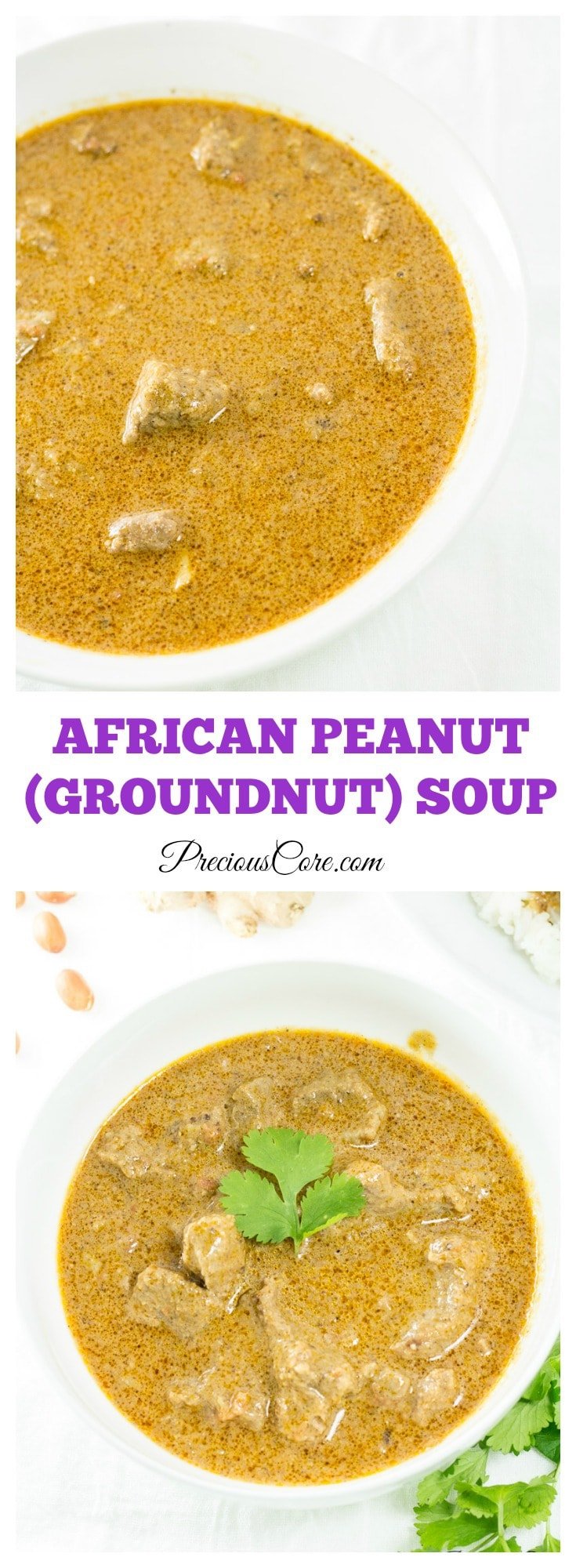 Peanut (Groundnut) Soup Recipe