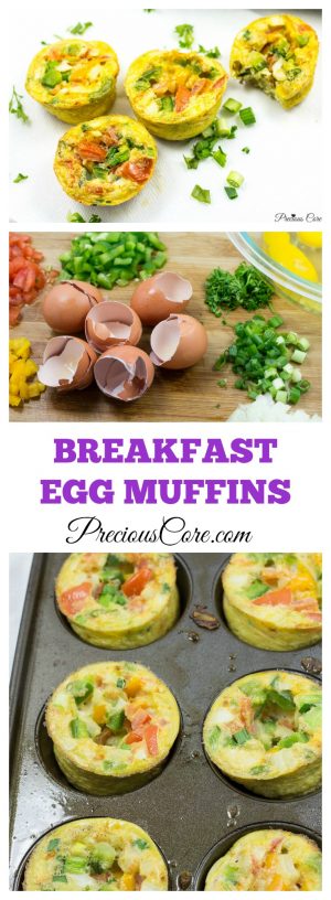 Breakfast Egg Muffins | Precious Core