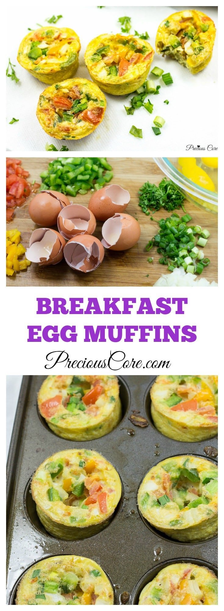 How to make breakfast egg muffins