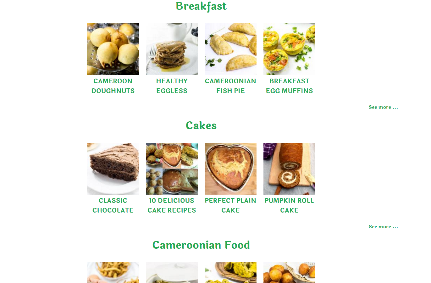 precious core recipe index 2