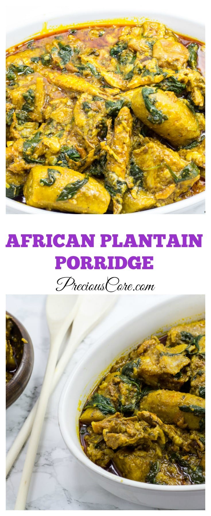 A one-pot African plantain dish - perfect for dinner!