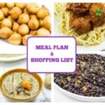 MEAL PLAN + SHOPPING LIST / WEEK 1