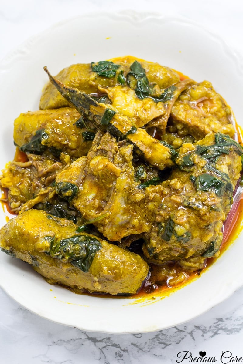 Cameroonian plantain porridge