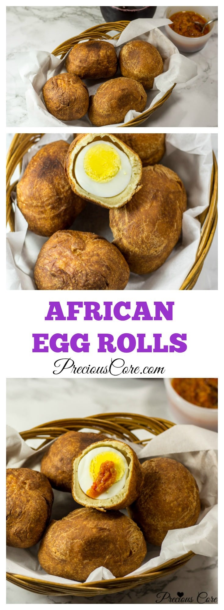 African egg roll video recipe