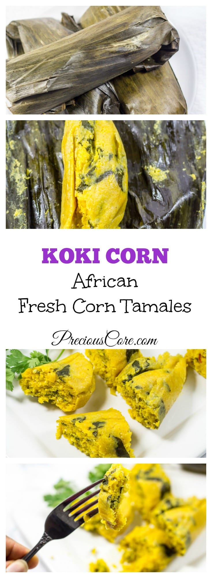 The best koki corn recipe - fresh corn tamales