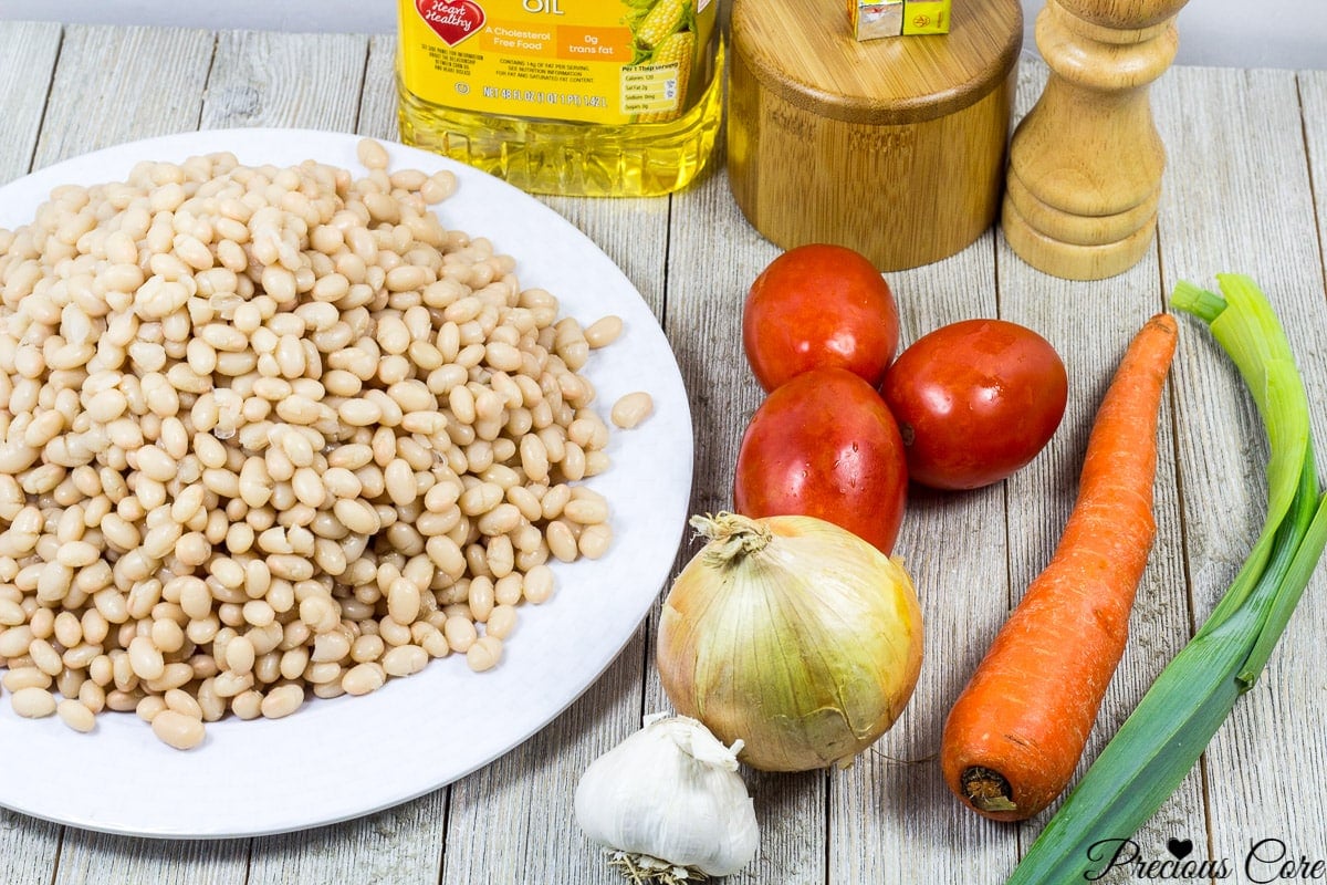 white bean stew recipe ingredients