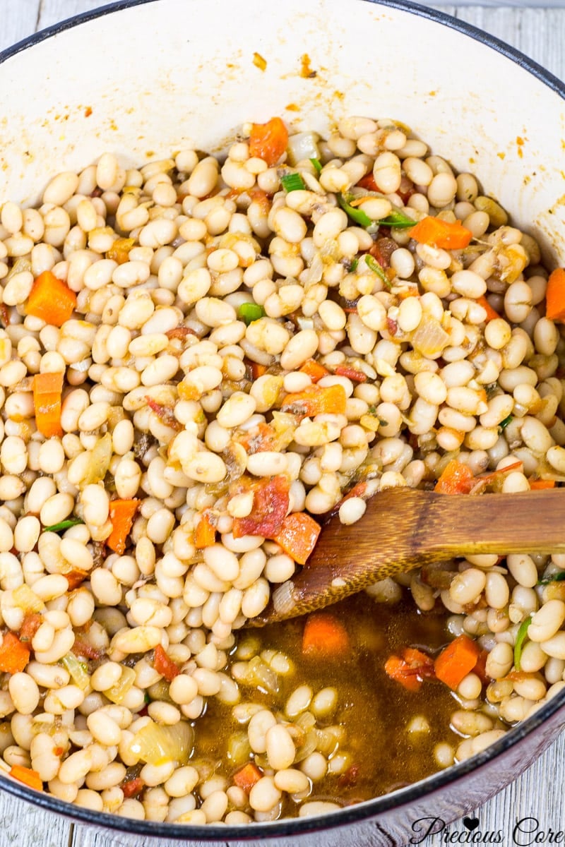 white bean stew