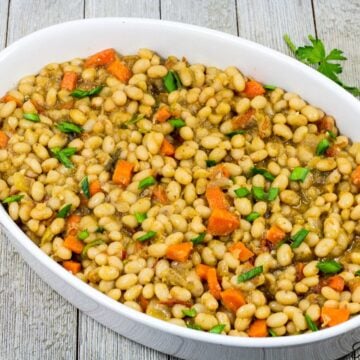 Cameroon white beans - haricots blancs