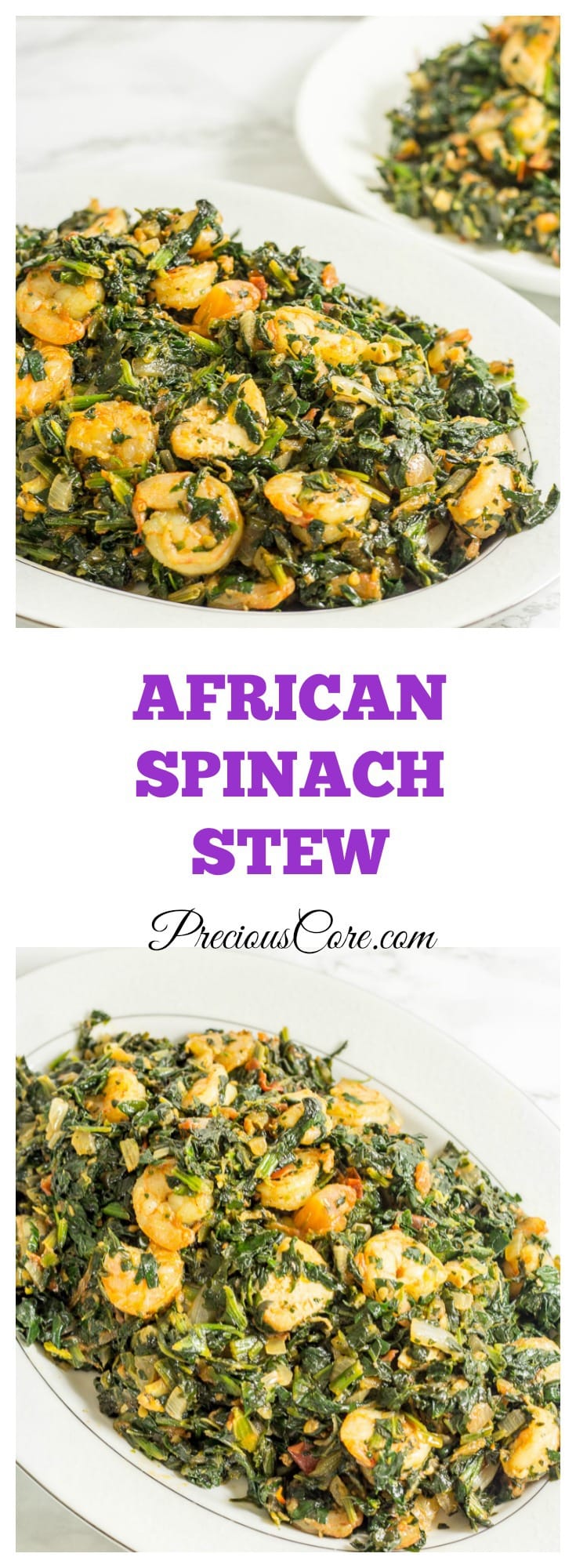 Spinach Stew Recipe - Precious Core