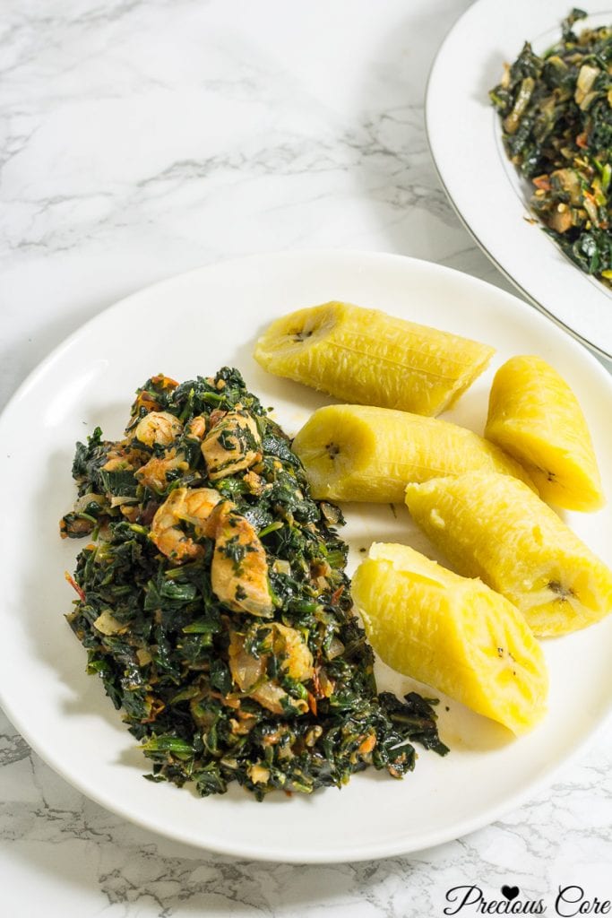 spinach stew Africa