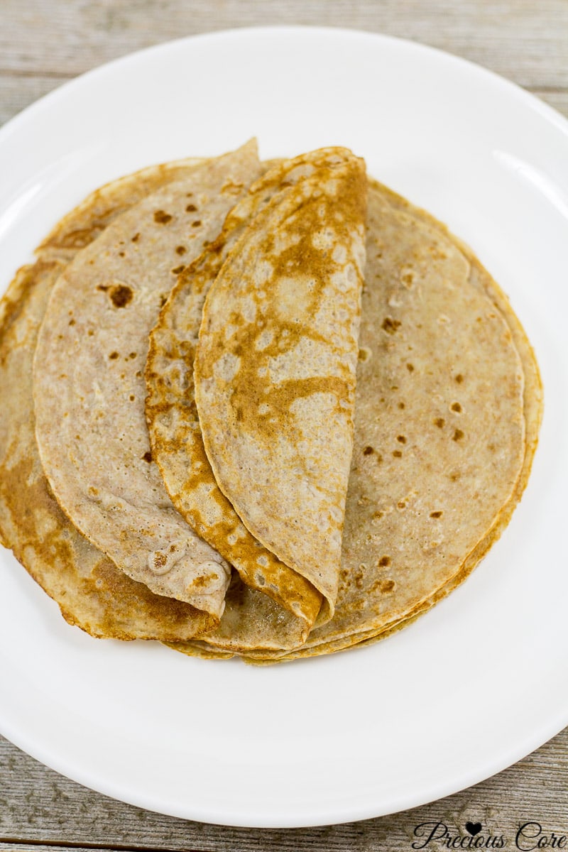 banana crepes healthy recipe