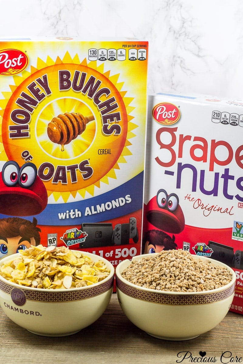 Honey Bunches of Oats with Almonds and Grape Nuts