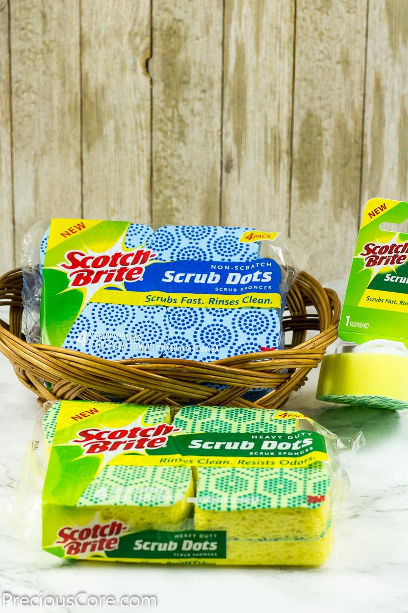 Scotch-Brite sponges