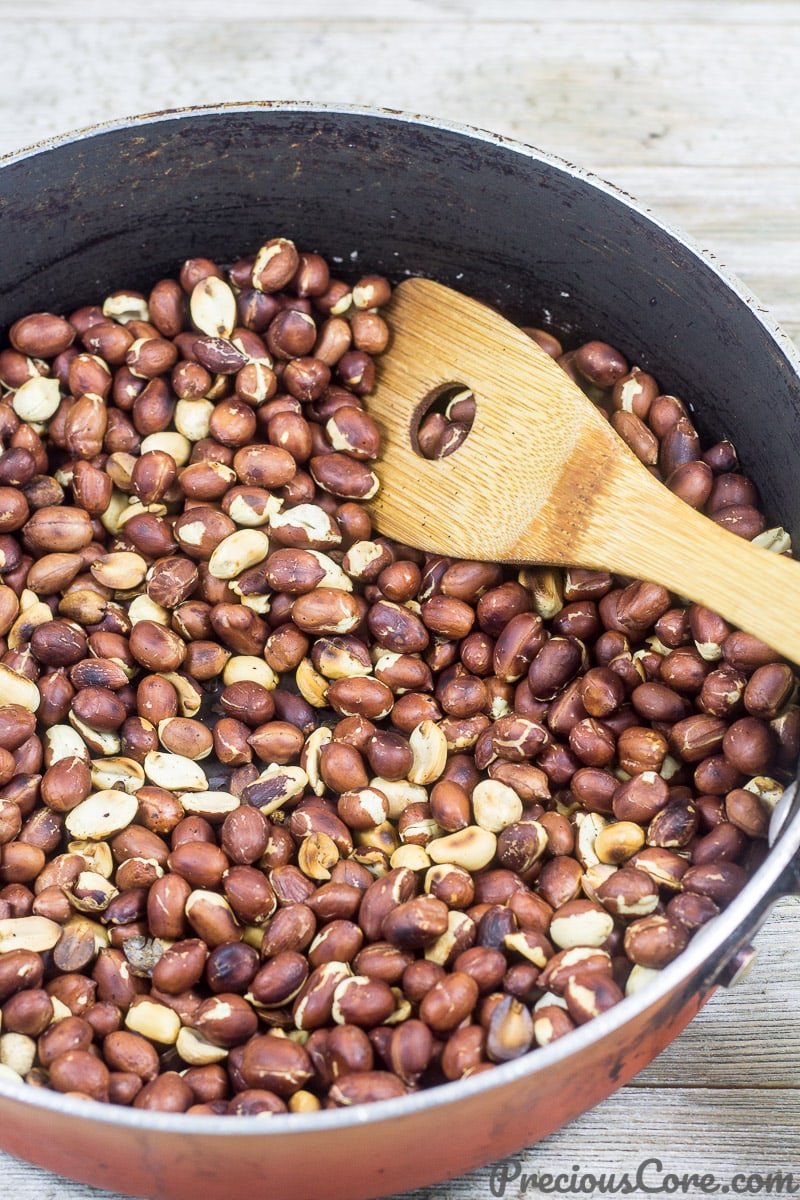 Groundnut Paste Step 1